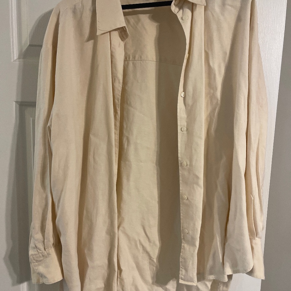 Lane Bryant  Linen shirt 22/24